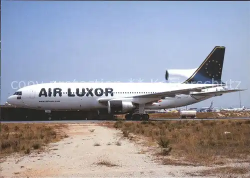 Flugzeuge Zivil Air Luxor Lockheed L 1011 CS TMP  Kat. Flug