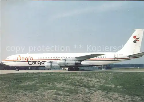 Flugzeuge Zivil EAH 75 Boeing 707 Anglo Air Cargo Kat. Flug