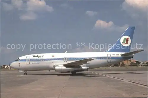 Flugzeuge Zivil Boeing 737 Italjet OO SBS  Kat. Flug