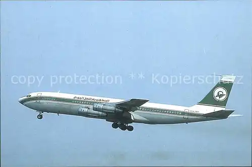 Flugzeuge Zivil Boeing 707 348C Jamahiriyan Air Transport 5A DIX  Kat. Flug