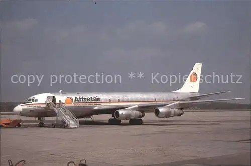 Flugzeuge Zivil Douglas DC 8 55 F Affretair VP WMJ  Kat. Flug