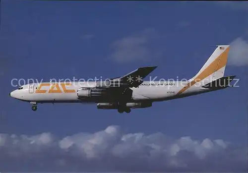 Flugzeuge Zivil Challenge Air Cargo Boeing 707 330C N707HE c n 20124 806 Kat. Flug