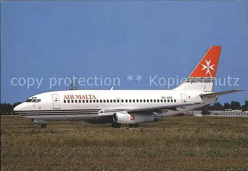 Flugzeuge Zivil Air Malta Boeing 737 200 9H ABE  Kat. Flug