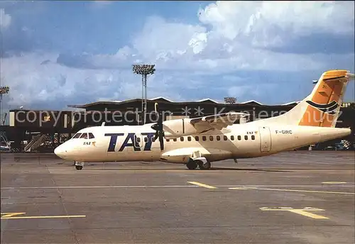 Flugzeuge Zivil T.A.T. ATR 42 F GIRC  Kat. Flug