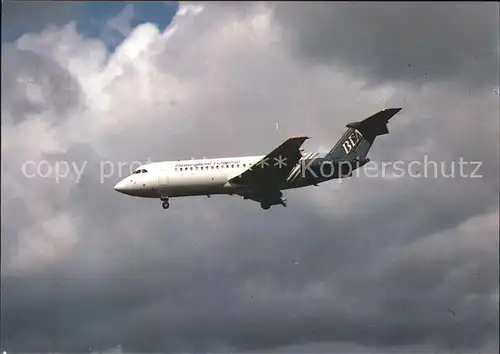 Flugzeuge Zivil Birmingham European Airways BAC 111 400 G BBMF Kat. Flug