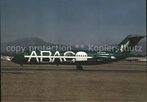 Flugzeuge Zivil Allegro Abaco Mexico Douglas DC9 14 XA SPA  Kat. Flug