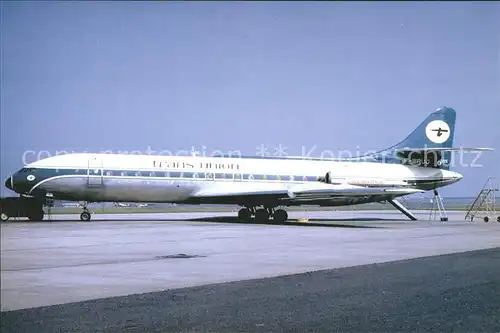 Flugzeuge Zivil Trans Union Caravelle III F BRUJ C N 209  Kat. Flug