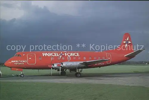 Flugzeuge Zivil G OPAS Viscount Parcel Force  Kat. Flug