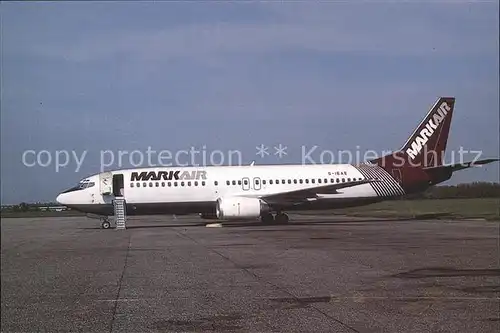 Flugzeuge Zivil G IEAE Boeing 737 Markair  Kat. Flug