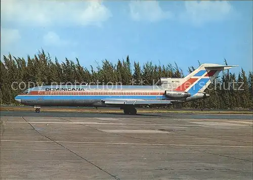 Flugzeuge Zivil Dominicana Boeing 727 2J1 Kat. Flug