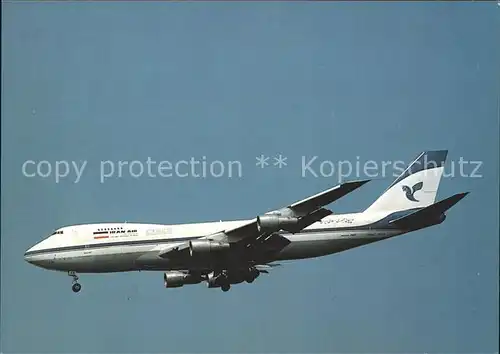 Flugzeuge Zivil Iran Air Cargo Boeing 747 2J9F  Kat. Flug