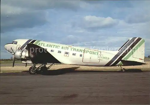 Flugzeuge Zivil G AMRA Douglas DC 3 c n 26735 Atlantic Air Transport  Kat. Flug