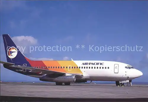 Flugzeuge Zivil Air Pacific B737 DQ FDM Kat. Flug