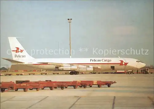 Flugzeuge Zivil Boeing 707 Pelican Cargo G BPAT  Kat. Flug