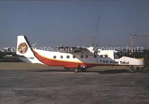 Flugzeuge Zivil THK Hava Taksi Dornier 228 TC FBX c n 8152 Kat. Flug