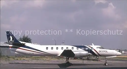 Flugzeuge Zivil Skypool Fairchild Swearingen Metro III SP ZMB c n AC 628B  Kat. Flug