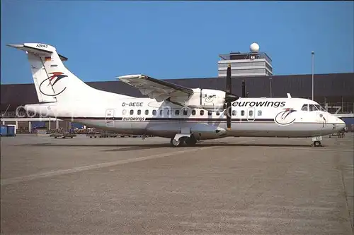 Flugzeuge Zivil Eurowings AI R ATR42 312 D BEEE  Kat. Flug