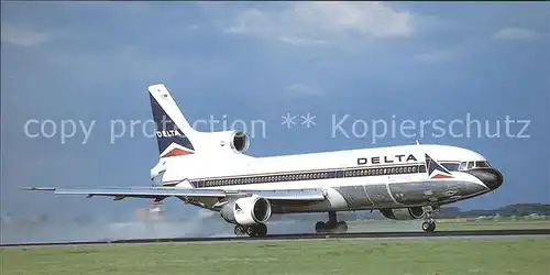 Flugzeuge Zivil Delta Air Lines Lockheed L1011 Tristar 500 N761DA Kat. Flug