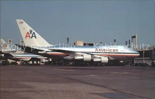 Flugzeuge Zivil American Boeing 747SP 31 AL 045 N602AA S N 21963  Kat. Flug