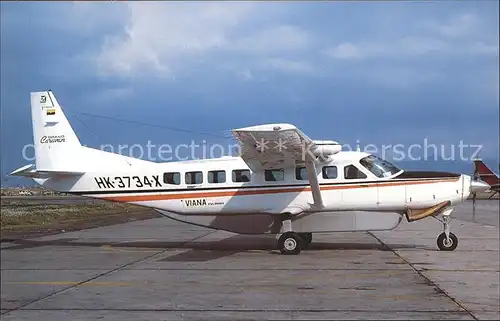 Flugzeuge Zivil Cessna 208B Grand Caravan HK 3734X Viana Colombia  Kat. Flug