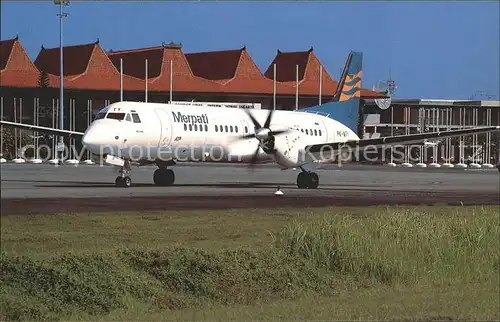 Flugzeuge Zivil British Aerospace ATP PK MTY (cn 2049) Merpati Selayar Kat. Flug