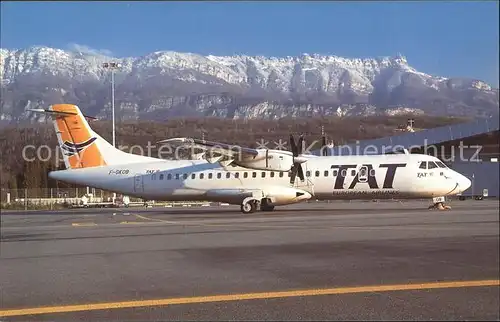 Flugzeuge Zivil Aerospatiale Alenia ATR72 202 F GKOB (cn 232) TAT European Airlines  Kat. Flug