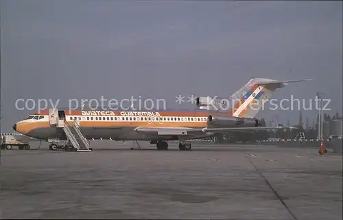 Flugzeuge Zivil Aviateca Boeing 727 25C TG AIA Kat. Flug