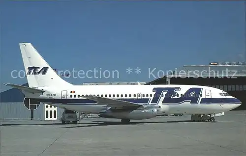 Flugzeuge Zivil TEA Boeing 737 2M8 OO TEH  Kat. Flug