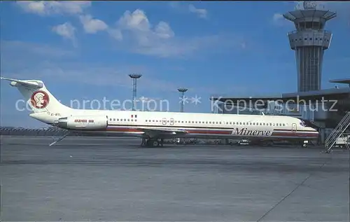 Flugzeuge Zivil Minerve McDonnell Douglas MD 83 EI BTL Kat. Flug