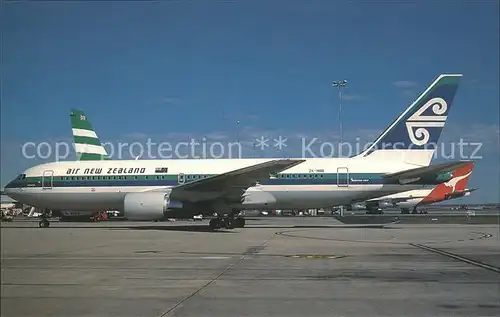 Flugzeuge Zivil Air New Zealand Boeing 767 219ER ZK NBB Kat. Flug