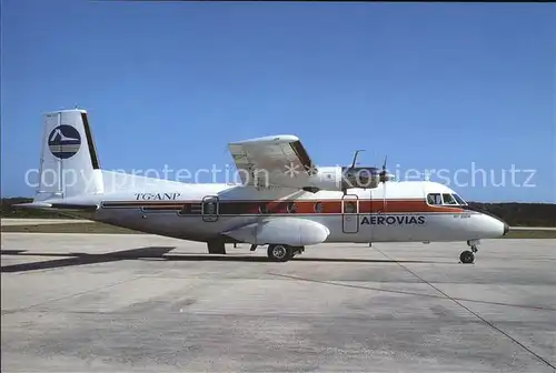 Flugzeuge Zivil Aerovias Nord 262 A 21 TG ANP cn 21 Kat. Flug