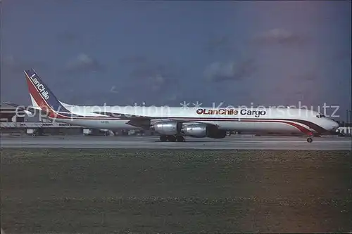 Flugzeuge Zivil Lan Chile Cargo DC8 CC DCU  Kat. Flug