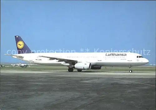 Lufthansa Airbus A321 131 D AIRB cn 468  Kat. Flug