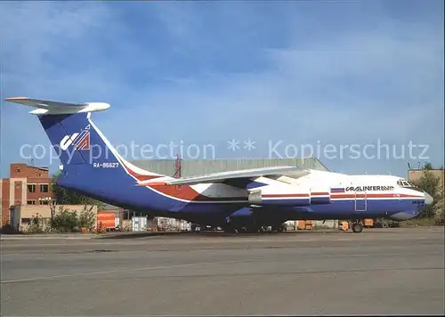 Flugzeuge Zivil Uralinteravia IL 76M RA 86627 c n  Kat. Flug