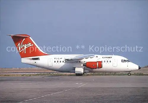 Flugzeuge Zivil British Aerospace BAe 146 Cityjet El CJP Kat. Flug