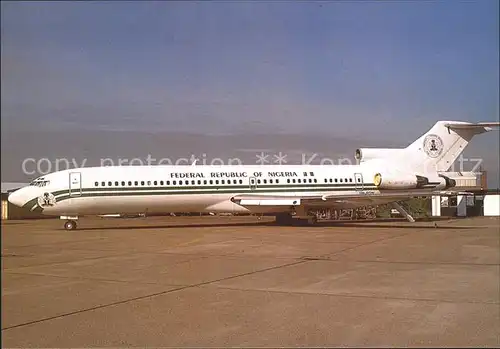 Flugzeuge Zivil Federal Republic of Nigeria Boeing 727 2N6 Advanced 5N FGN  Kat. Flug