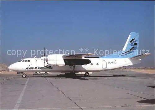 Flugzeuge Zivil Air Cess AN24RV AL AKO c n  Kat. Flug