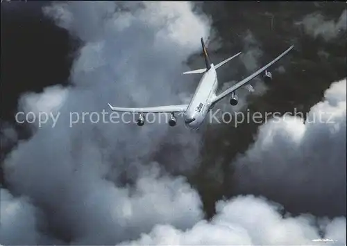 Lufthansa Airbus A340 300  Kat. Flug