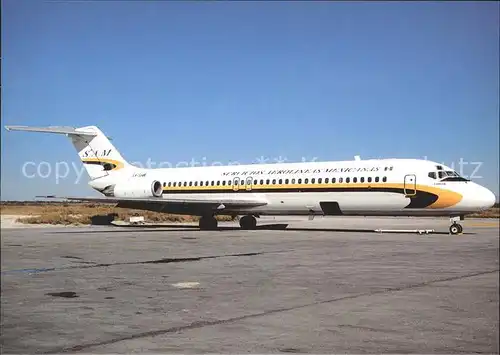 Flugzeuge Zivil Servicios Aerolineas Mexicanas DC 9 32 XA SHR c n 47284 Kat. Flug