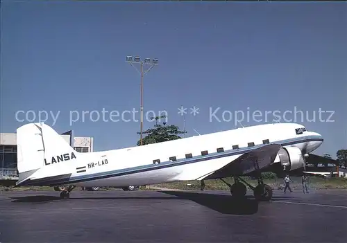 Flugzeuge Zivil Lansa DC 3C HR LAD c n 19999 Kat. Flug