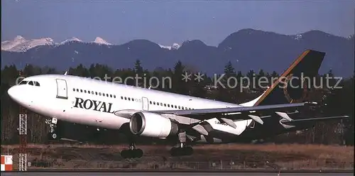 Flugzeuge Zivil Royal A310 304 C GRYD c n 435  Kat. Flug