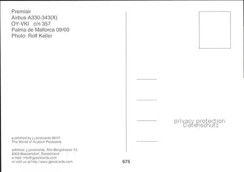 Flugzeuge Zivil Premiair A330 343X OY VKI c n 357 Kat. Flug