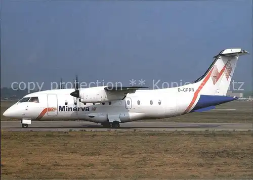 Flugzeuge Zivil Minvera Airlines Dornier 328 110 D CPRR c n 3054  Kat. Flug