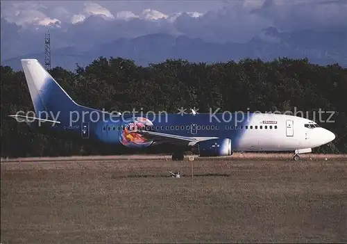 Flugzeuge Zivil Titan Airways Boeing 737 33A G ZAPM c n 27285 2608 Kat. Flug