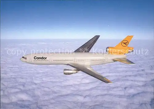 Flugzeuge Zivil Condor DC 10 30  Kat. Flug