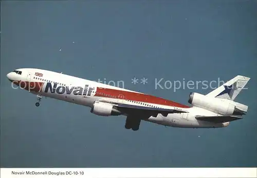 Flugzeuge Zivil Novair McDonnell Douglas DC 10 10 Kat. Flug