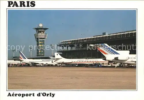 Flughafen Airport Aeroporto Aeroport de Paris Orly  Kat. Flug