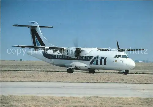 Flugzeuge Zivil ATI Alitalia ATR 42 I ATRJ  Kat. Flug