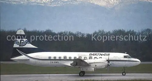 Flugzeuge Zivil Partnair Convair 580 LN BWN  Kat. Flug