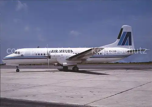 Flugzeuge Zivil Air Aruba WAP 68 P4 YSA NAMC YS 11 A 213  Kat. Flug